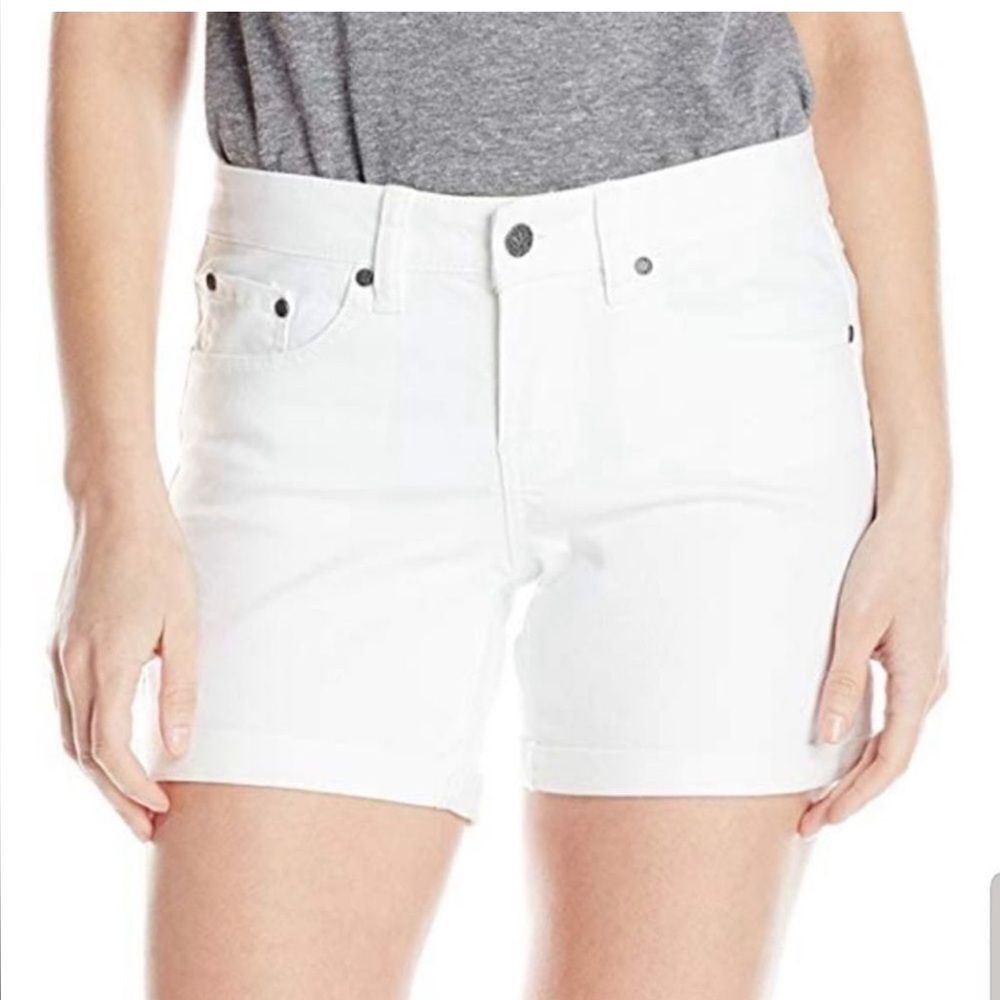 AG Adriano goldschmied white City Jean Shorts